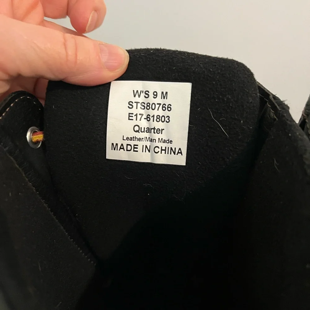 Women’s Sperry Saltwater Wedge Duck Boots Sz 9 - Picture 6 of 9